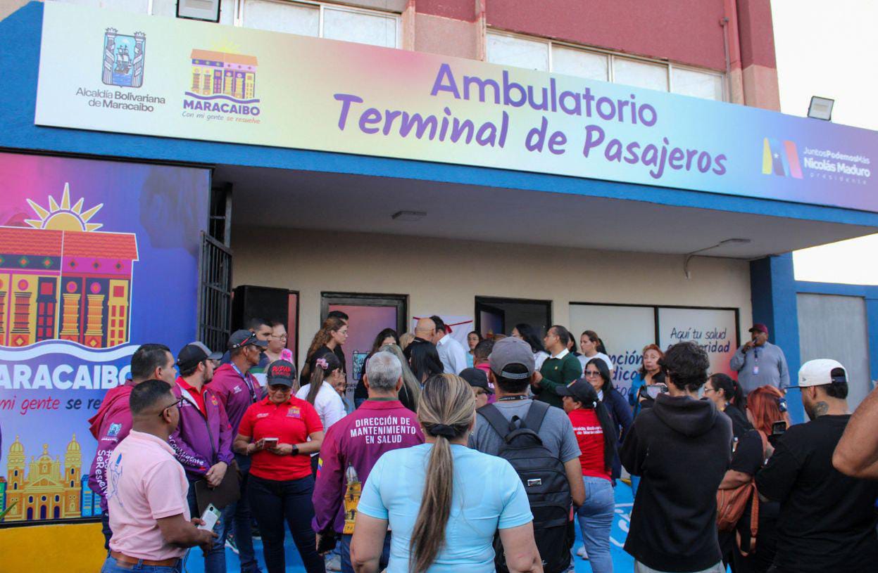 Alcaldía de Maracaibo rehabilita ambulatorio del Terminal de Pasajeros: atenderá a más de 2 mil personas diarias en Carnaval