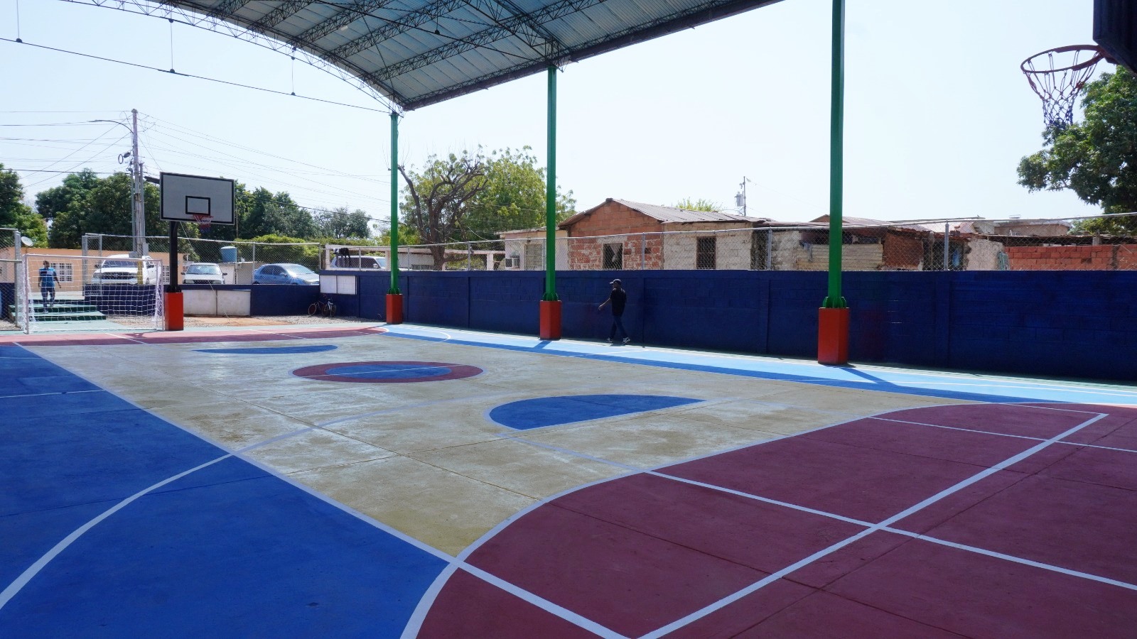 Obratón Comunal fortalece el deporte con la rehabilitación de tres canchas en San Francisco