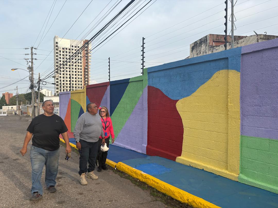 Conjunto Residencial Los Caobos recibe embellecimiento de la Alcaldía de Maracaibo