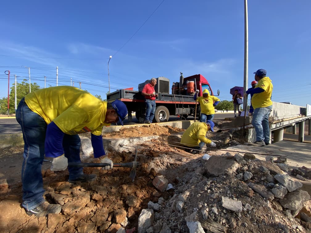 SEDEGAS corrige fuga de gas en el distribuidor Pomona