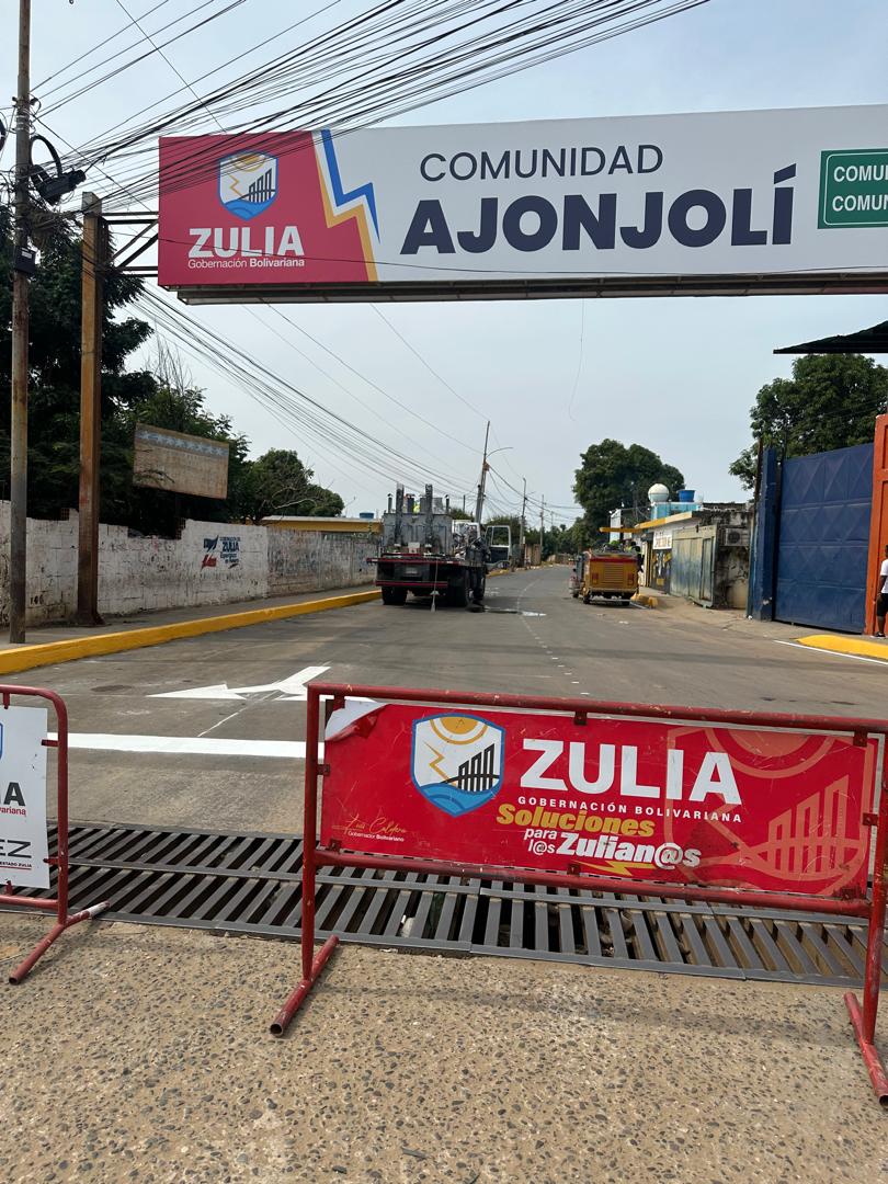 Gobernación ejecuta trabajos de demarcación en 57,2 kilómetros de sectores estratégicos de Maracaibo