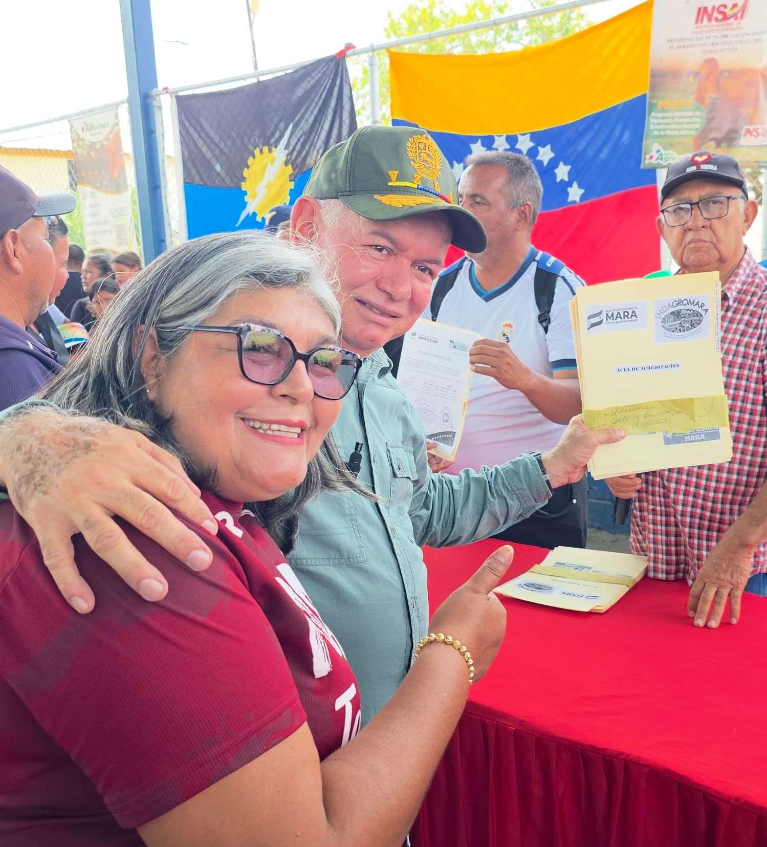 Mara acreditan de 208 consejos campesinos en la parroquia La Sierrita
