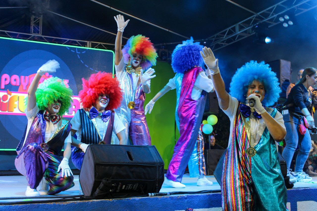 Alegría de Ni Fu NiFa hoy a las 5 pm en Patria Joven