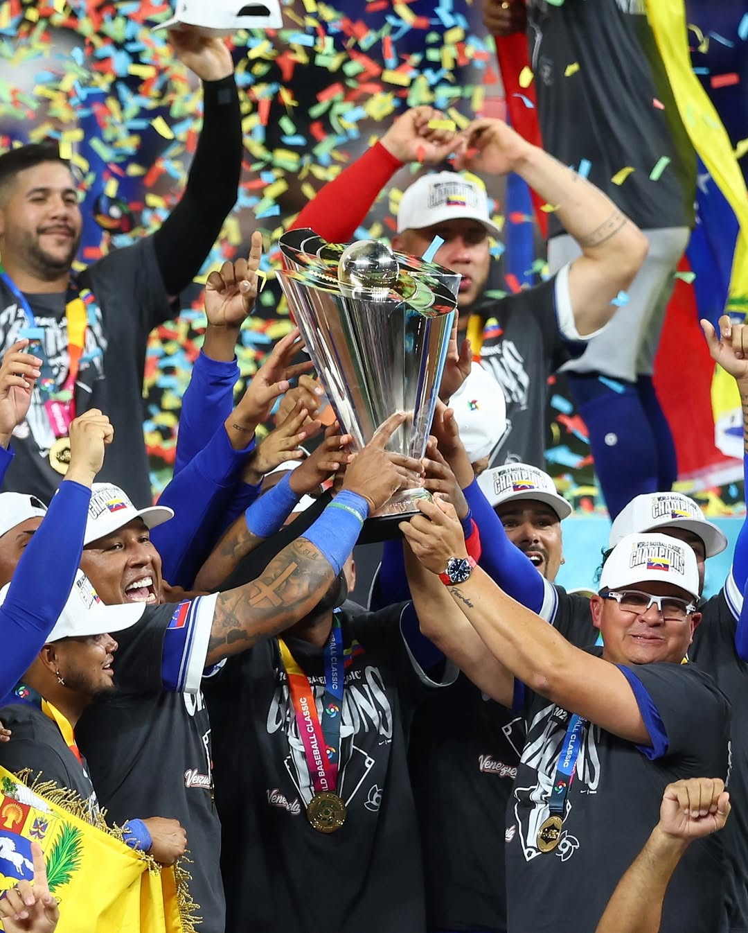 El trofeo de los campeones mundiales de béisbol llegará a Maracaibo