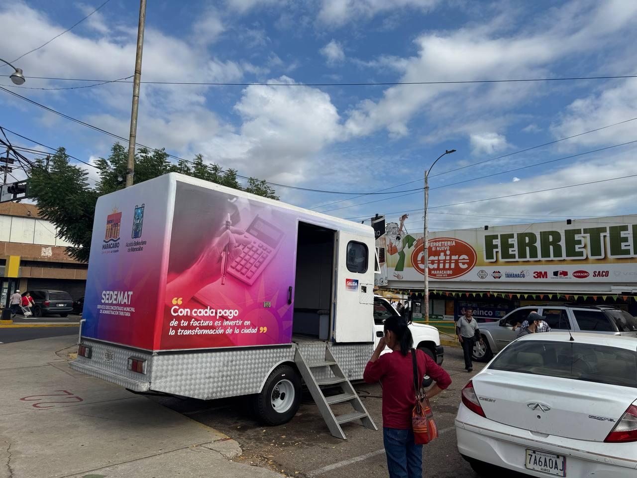 SEDEMAT despliega jornadas móviles para el pago de tributos en Maracaibo durante abril