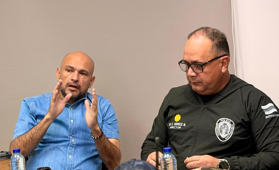 Alcalde Héctor Soto encabeza preparativos por el 30° aniversario de Polisur en San Francisco