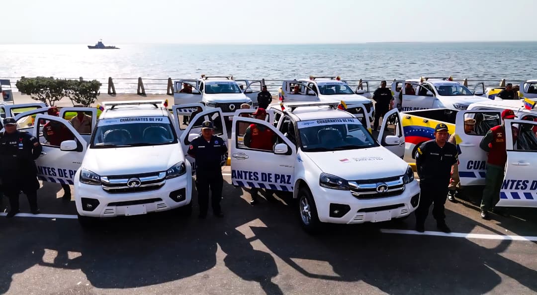 Ministro Cabello fortalece Cuadrantes de Paz en el eje metropolitano del Zulia con dotación de patrullas y tecnología