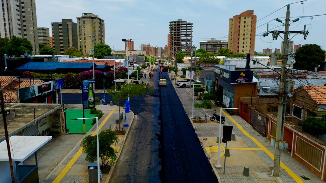Gobernador Luis Caldera inspeccionó el avance de los trabajos del Boulevard Avenida 11 de Maracaibo