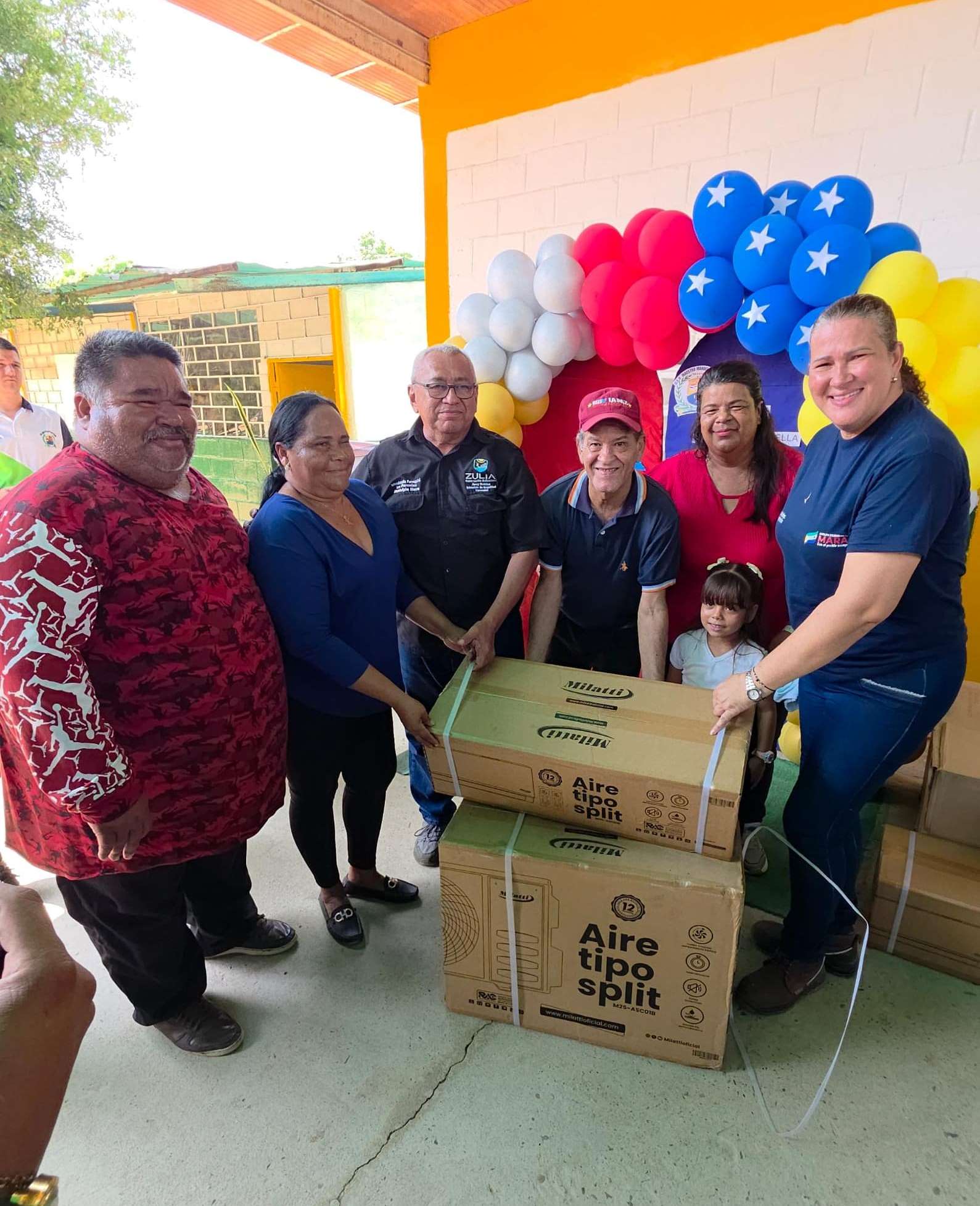 Comunidades de Mara recibieron transformadores, aires acondicionados y materiales para viviendas