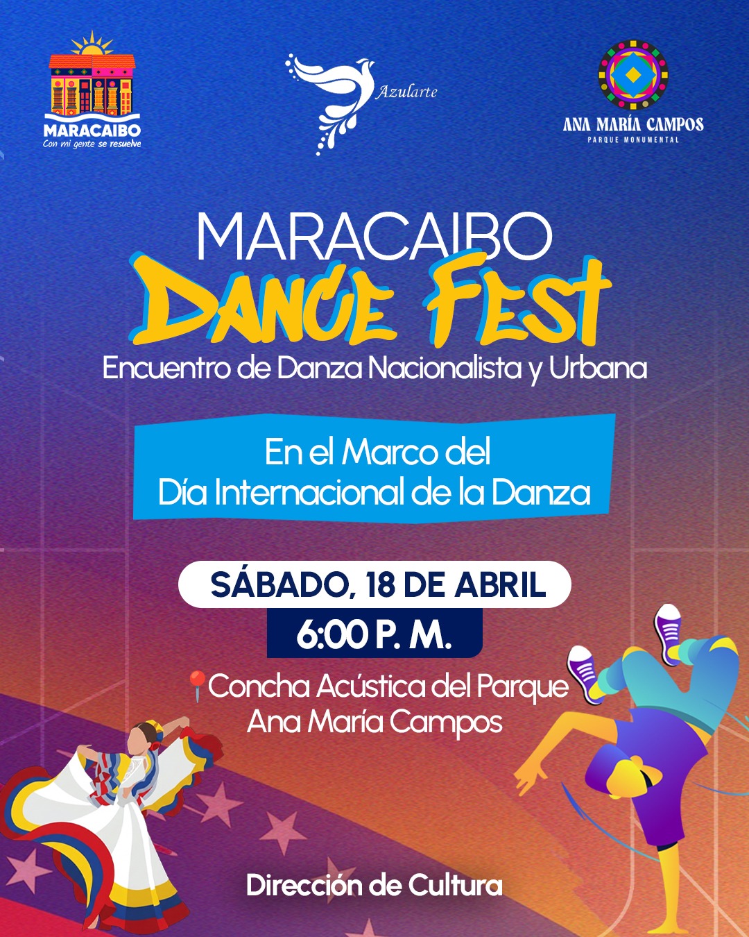 ¡Maracaibo se viste de gala con el “Maracaibo Dance Fest”en el Parque Monumental Ana María Campos!