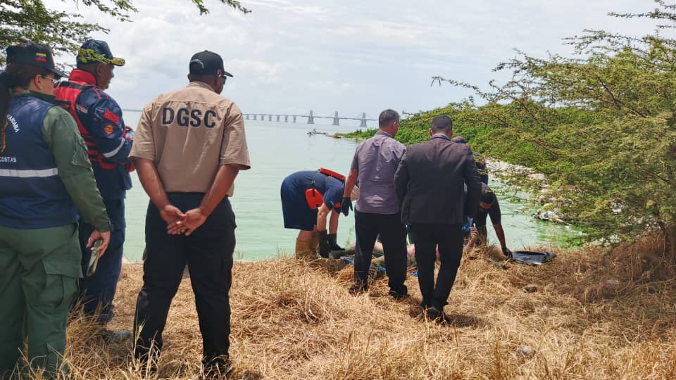 Cuerpos de seguridad recuperan cadáver de ciudadano reportado como desaparecido en el Lago de Maracaibo