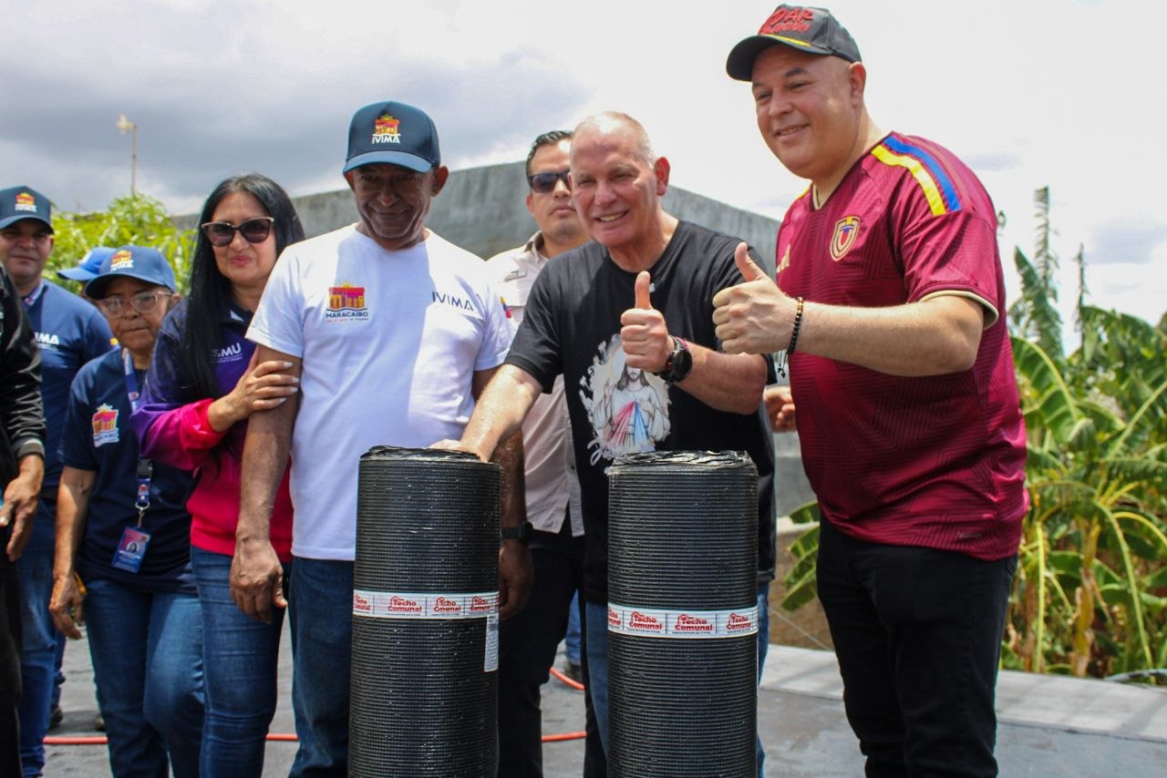 Alcaldía de Maracaibo inició el Plan Techo Comunal desde La Chamarreta