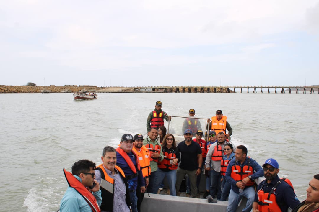 Inicia diagnóstico técnico para la rehabilitación integral del muelle de Muaco