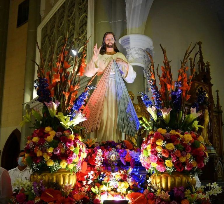 Feligresía se alista para la 29ª procesión de Jesús de la Misericordia