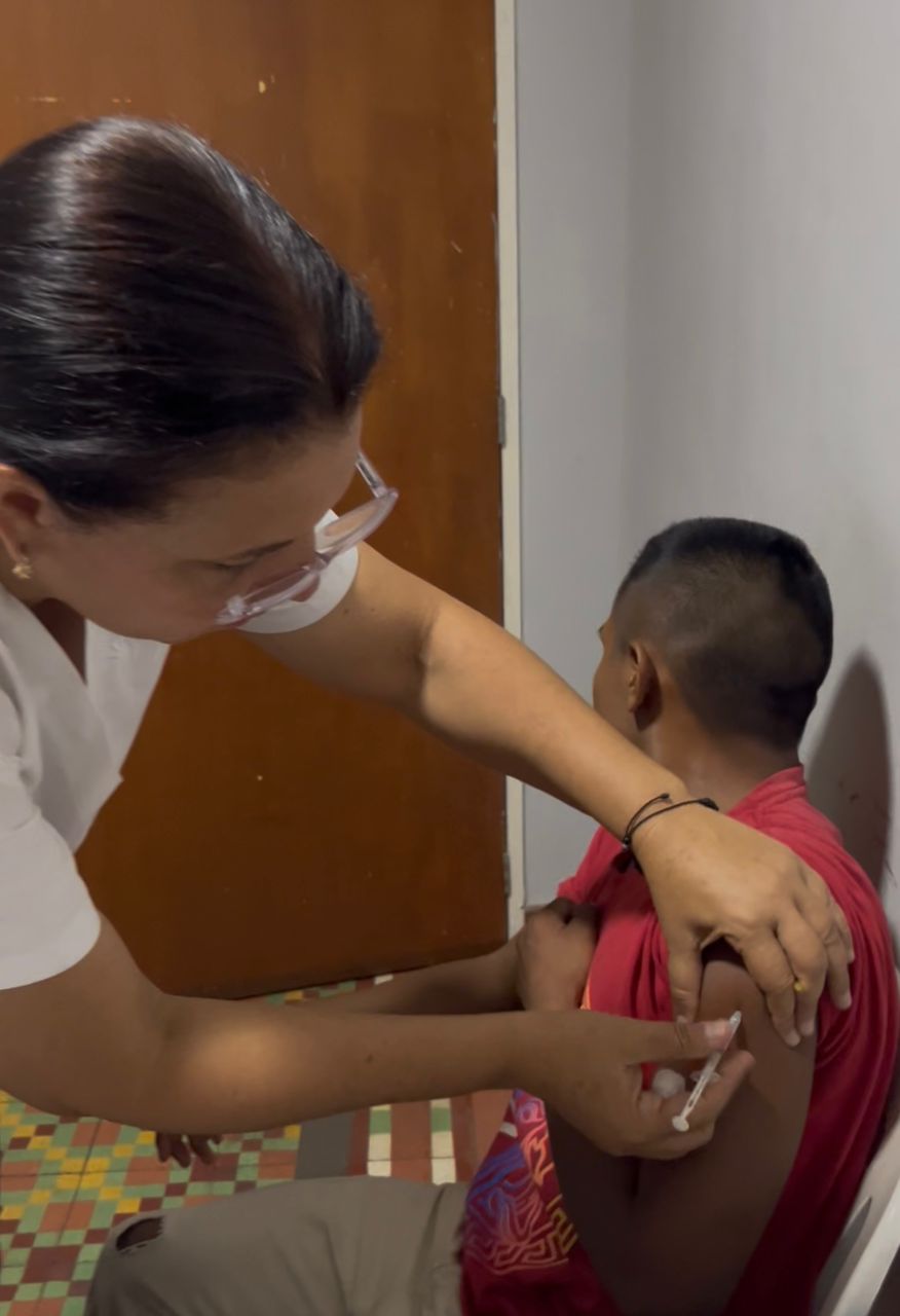 FUNDANIS realizó jornada de salud y vacunación a niños del Comedor Escuela y comunidad