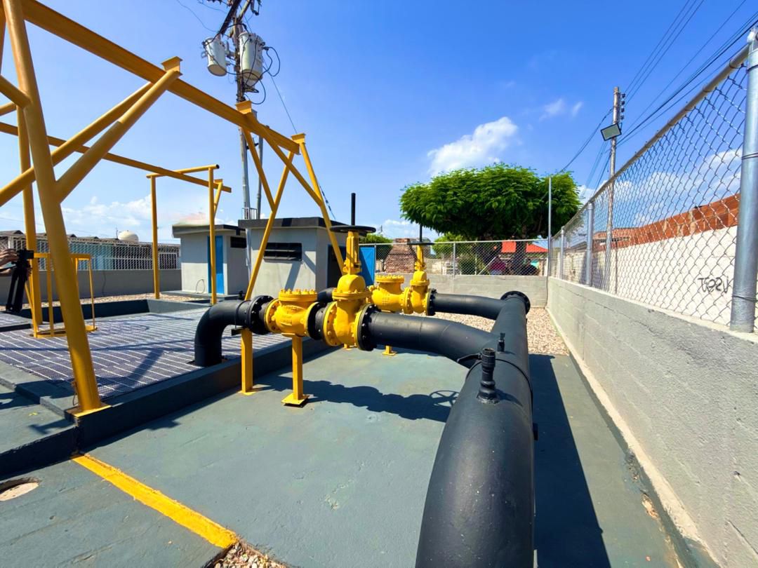 Rehabilitan estación de bombeo en Cabimas tras 20 años de abandono