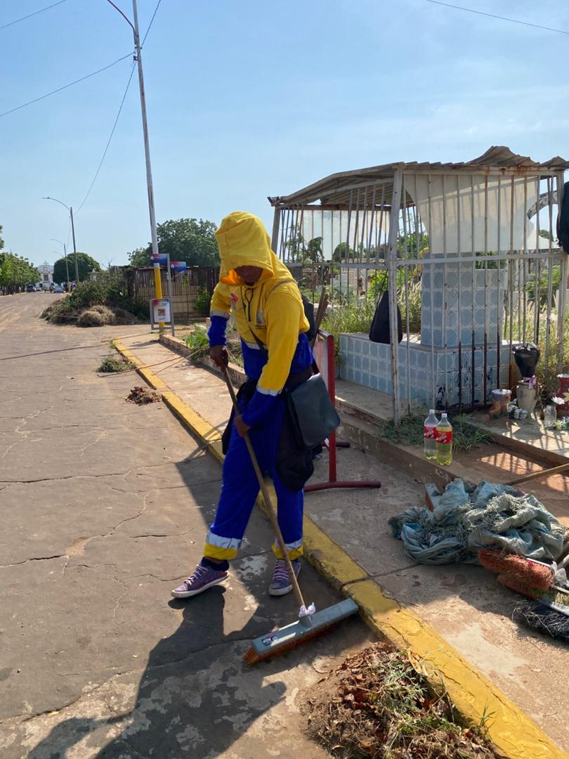 Alcaldía de Maracaibo desplegó jornada de limpieza en el cementerio Sagrado Corazón de Jesús