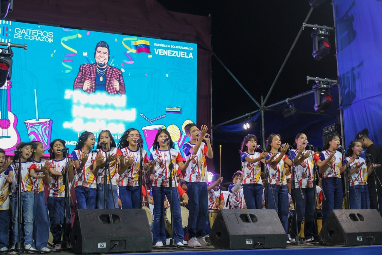 Santa Lucía vibró con el II Festival Nacional Infantil y Juvenil de la Gaita