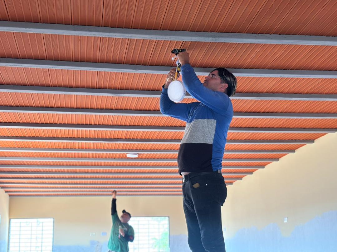 Avanza rehabilitación de la Casa del Abuelo en La Cañada de Urdaneta