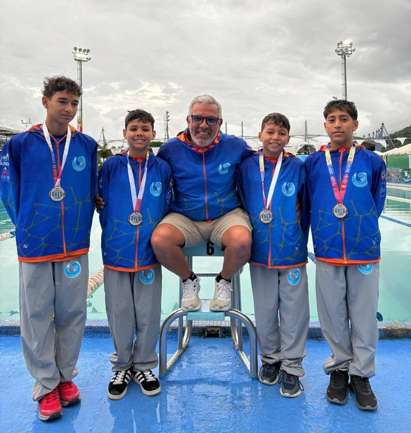 Equipo marabino ganó el Campeonato Nacional Infantil de Natación en Mérida