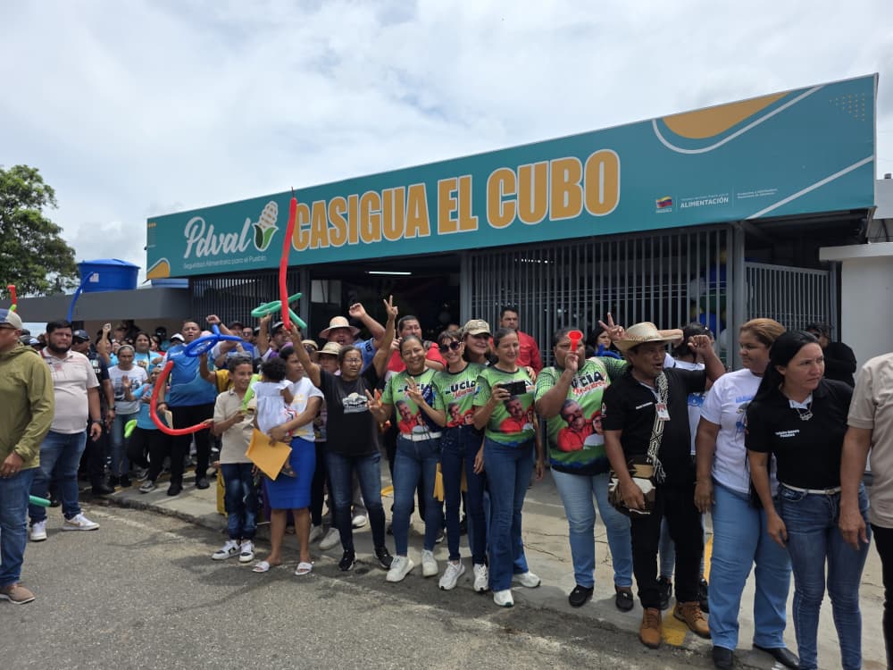 Inauguran bodega de PDVAL en Casigua-El Cubo que beneficiará a más de 15.000 habitantes