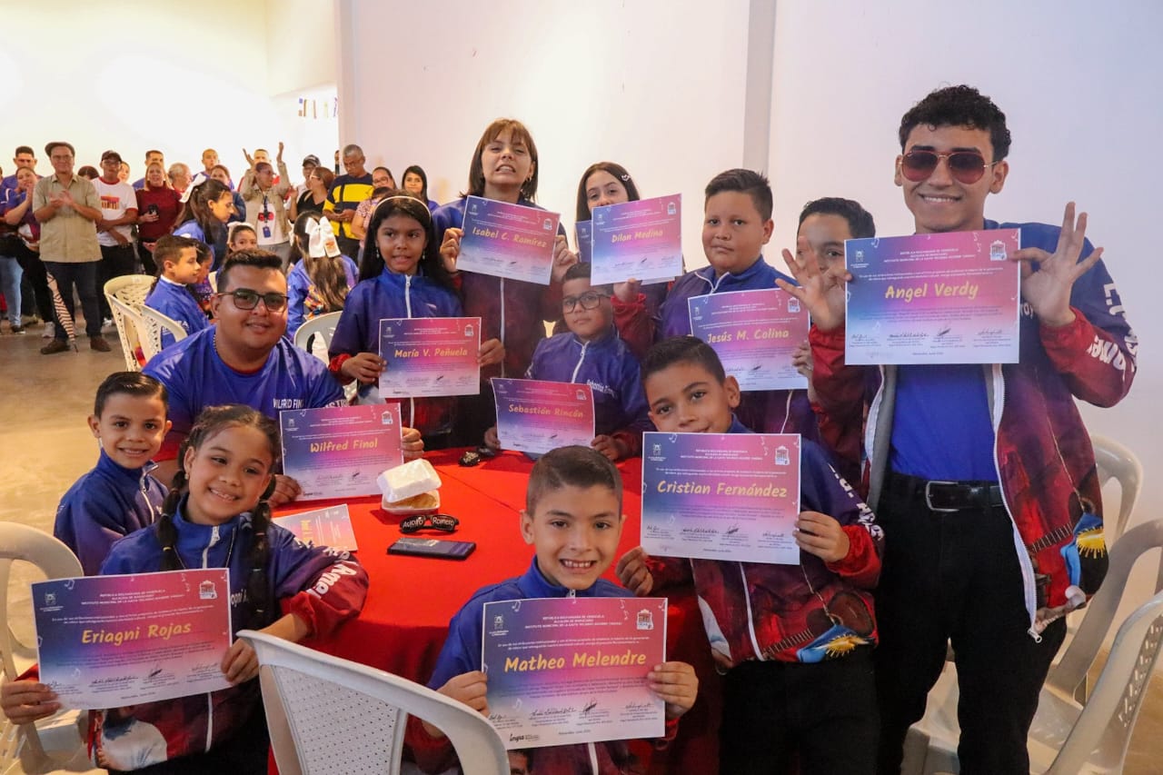 Escuelas de gaita de Maracaibo fueron reconocidas tras su participación en festival nacional infantil y juvenil