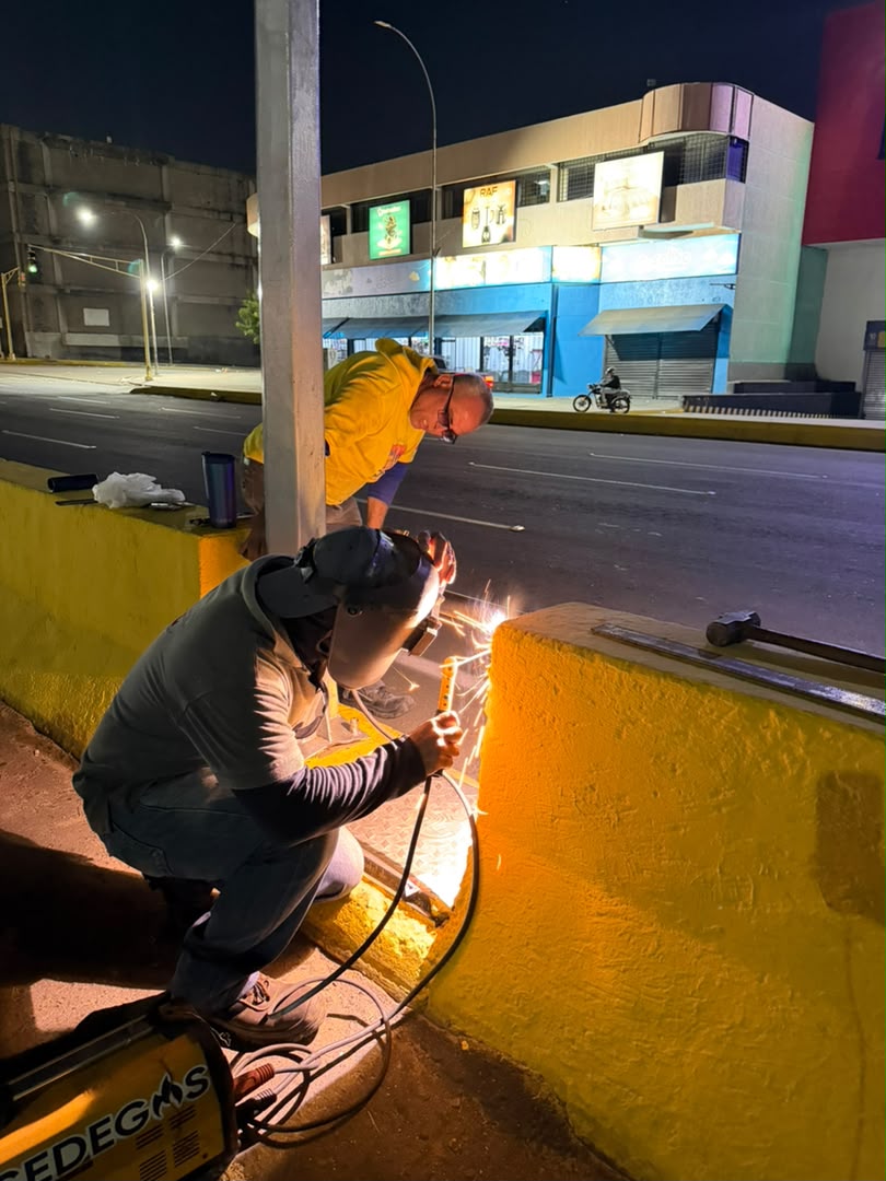IMTCUMA refuerza medidas de seguridad en paso peatonal entre los centros comerciales Cima y Gran Bazar