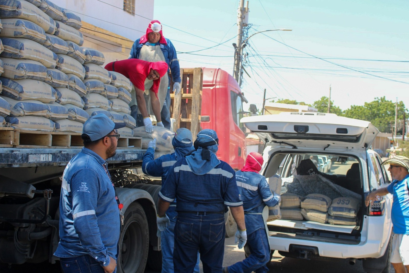 Continúan jornadas de venta de cemento en mercados populares de Maracaibo