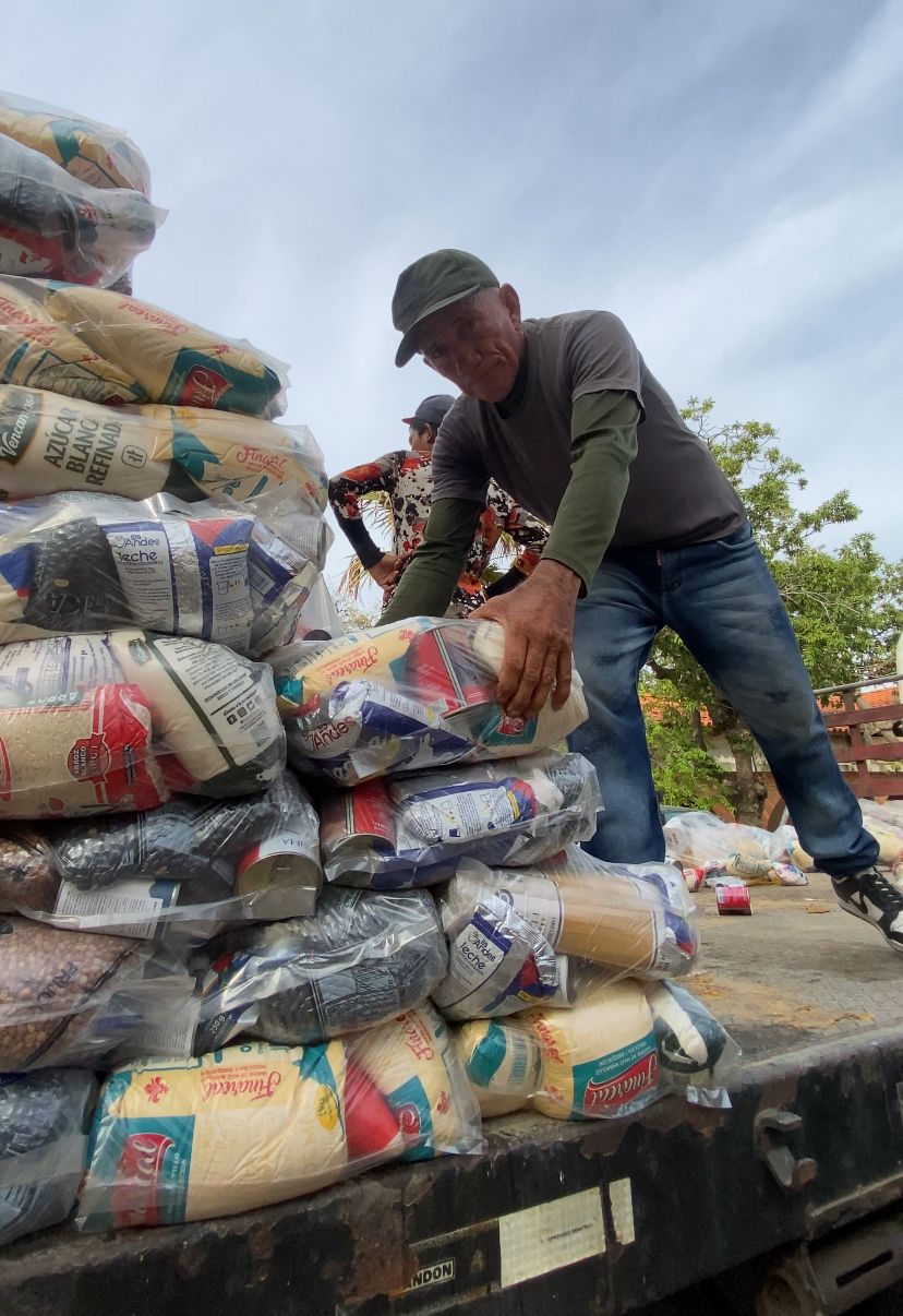 Más de 7.500 familias fueron atendidas en jornada de distribución de alimentos en Mara