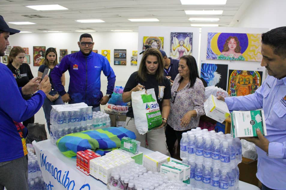 Ana Clara Barboza de Di Martino: «Maracaibo se activó en los centros de acopio»