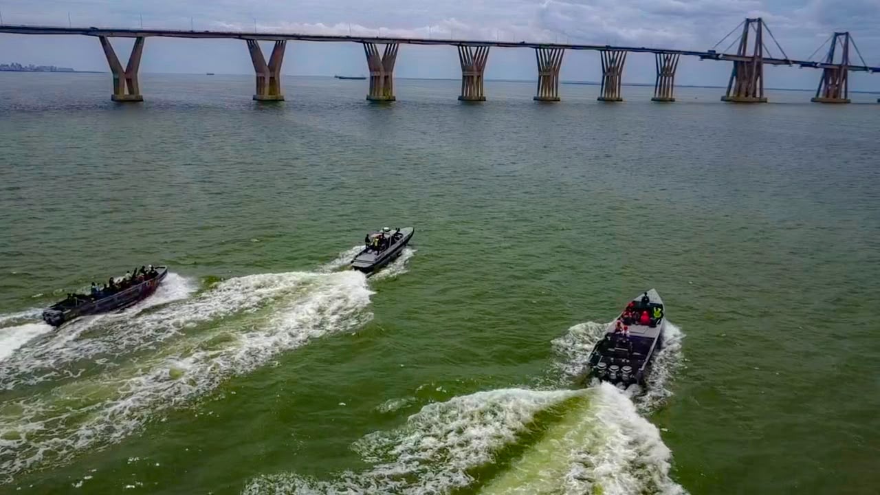 Expertos de la Comisión Especial de Infraestructura del Zulia evalúan condiciones estructurales del Puente sobre el Lago