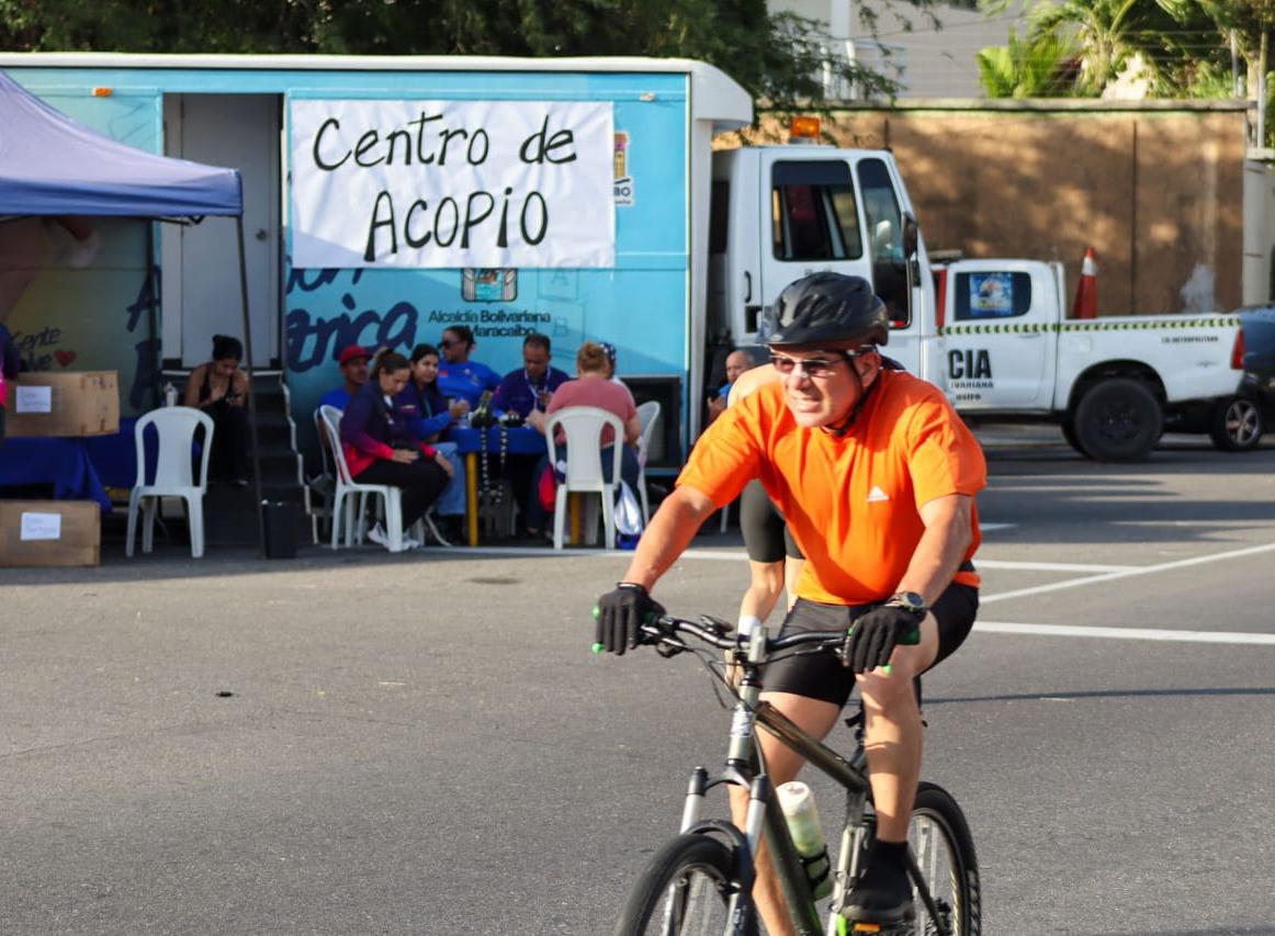 Si vas a la Ciclovía lleva tu aporte al centro de acopio