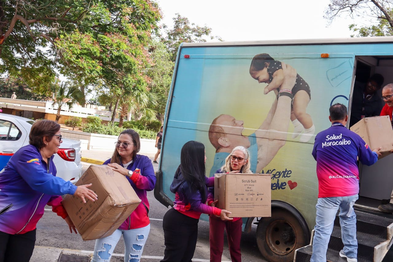 Ciclovía de la Alcaldía de Maracaibo se llena de apoyo humanitario