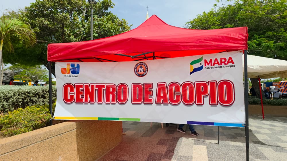 Alcaldía de Mara se mantiene en solidaridad nacional y activa centros de acopio en las plazas Bolívar