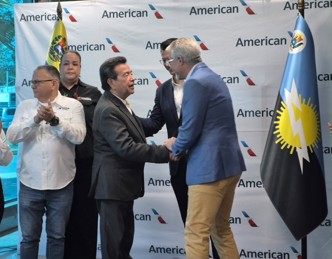 American Airlines inauguró la ruta aérea entre Maracaibo y Miami