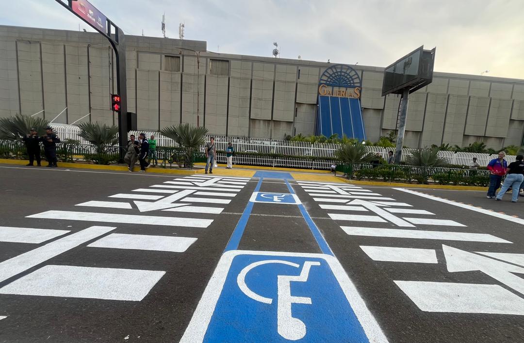 Paso peatonal de Galerías beneficia a 60 mil peatones