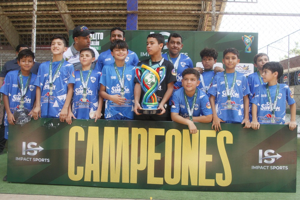 Maracaibo dominante en el Mundialito Kids de Fútbol de Salón con cinco campeonatos