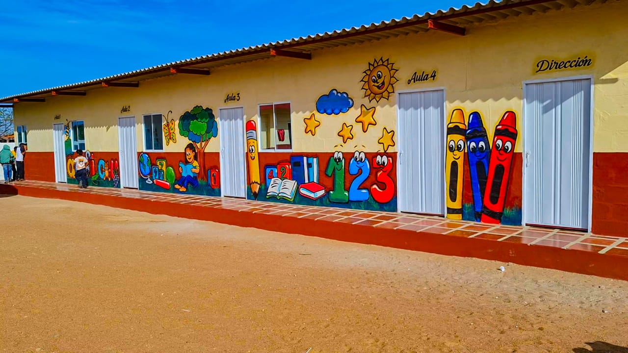 Tres escuelas atienden a unos 350 niños wayuu en comunidades fronterizas del Zulia