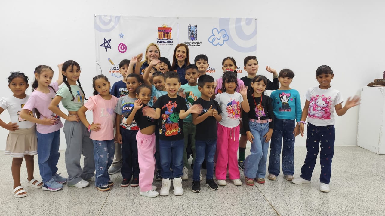 Alcaldía de Maracaibo enciende la imaginación infantil con ¡Abre la caja mágica!