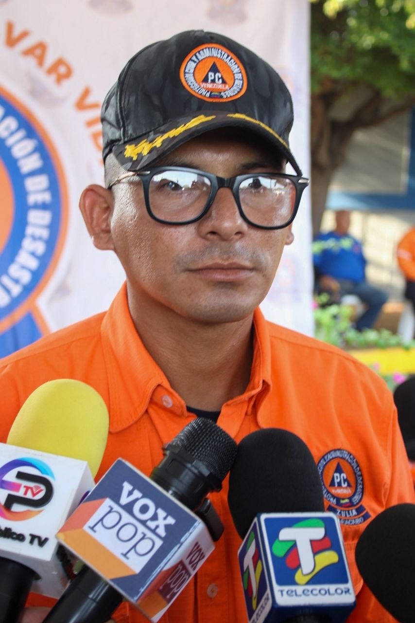 Eduar Padilla, director: «Protección Civil Maracaibo está preparado para atender cualquier emergencia en la ciudad»