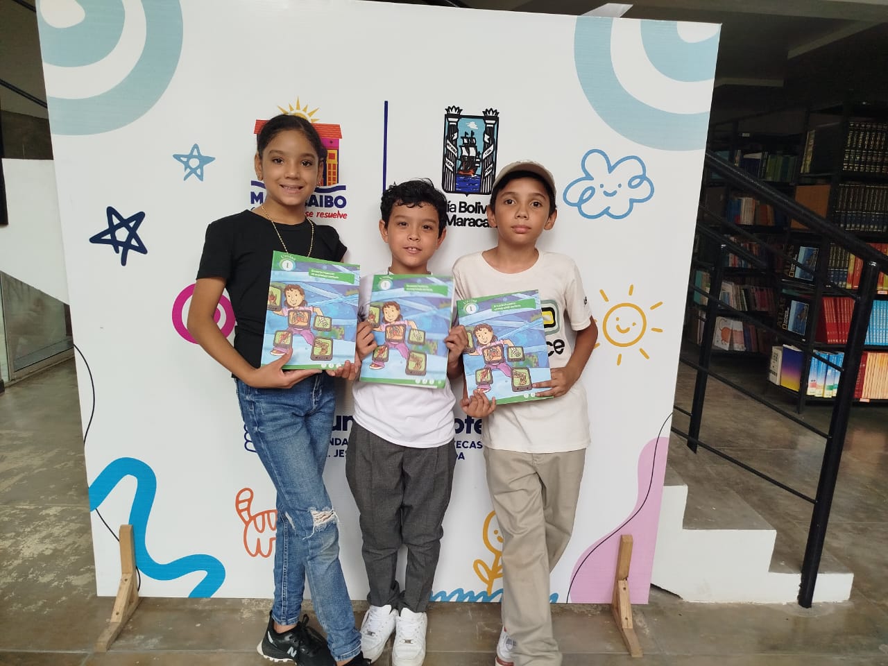 Fundabiblioteca entregó 1400 libros a escuelas de Maracaibo