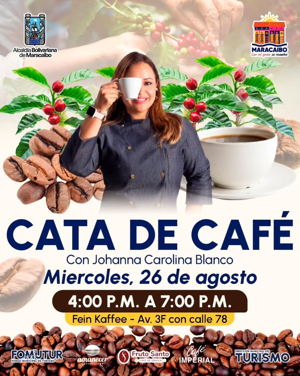 Alcaldía de Maracaibo exalta la cultura cafetalera con la Cata de Café
