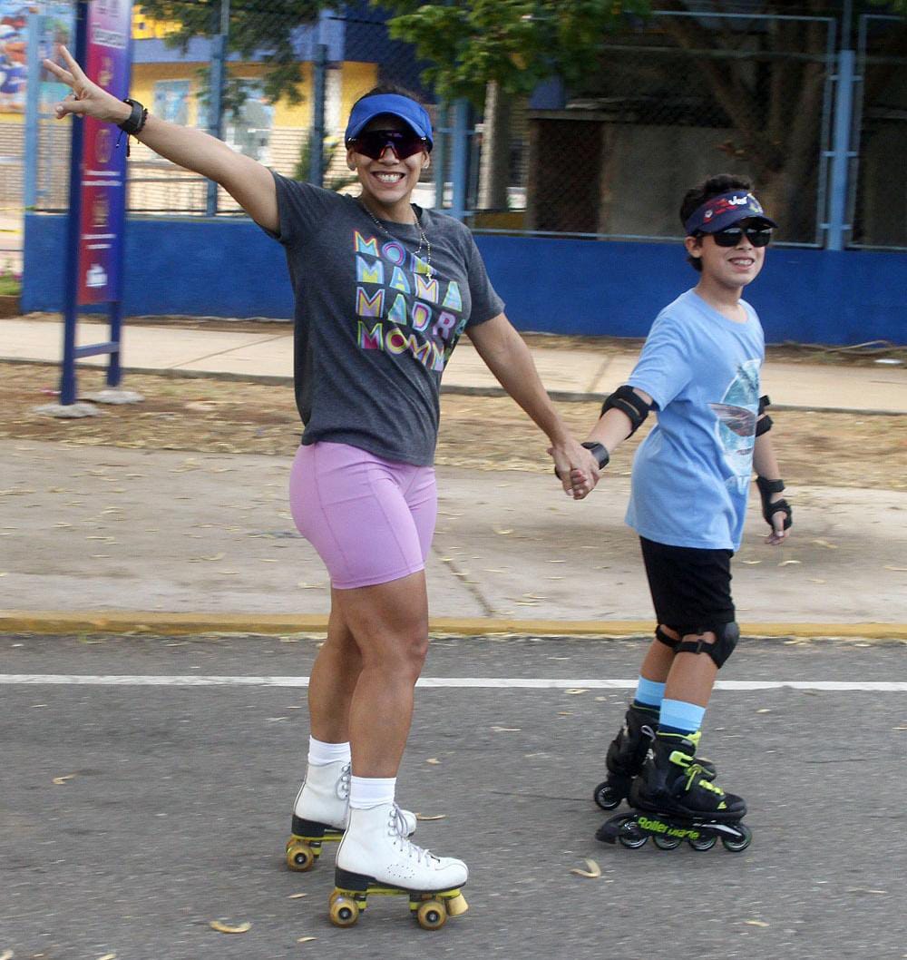 Ciclovía de Maracaibo fomenta la práctica del patinaje recreativo y competitivo