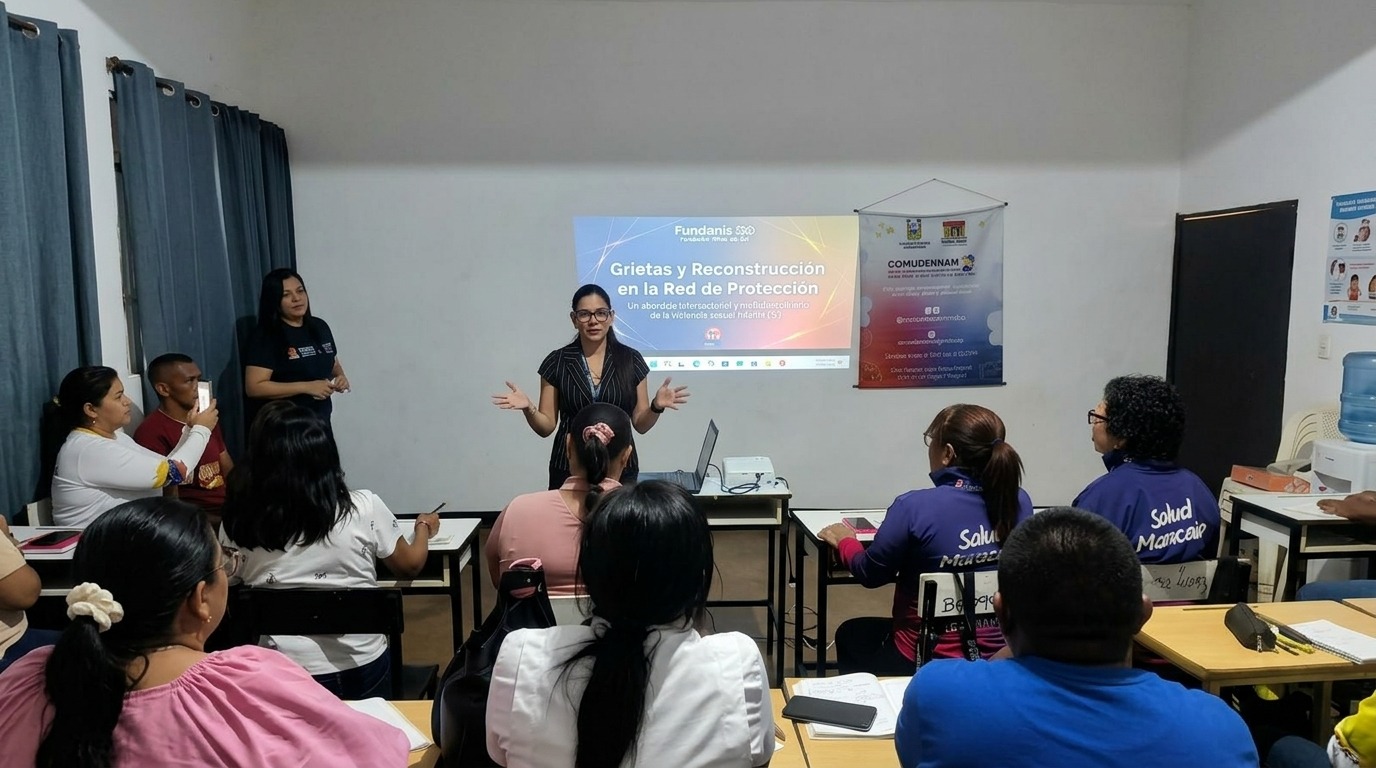 Capacitan a 35 trabajadores sociales sobre derechos de niños, niñas y adolescentes en Maracaibo