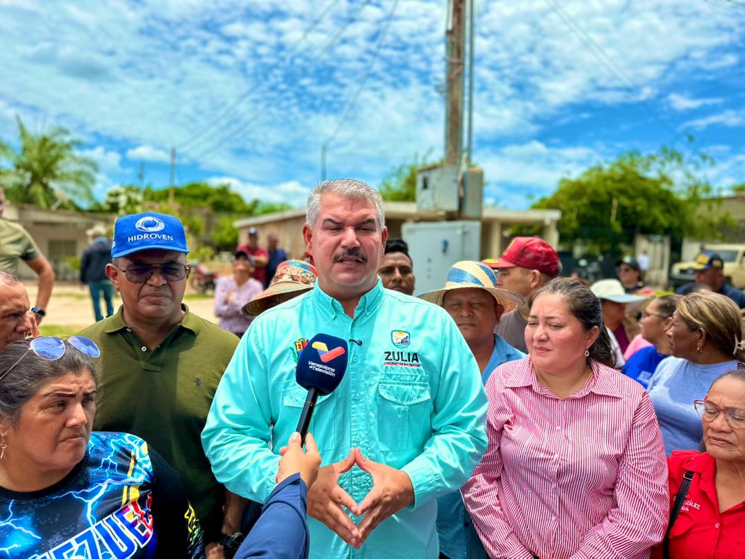 Gobernación reporta reactivación de cuatro pozos de agua para 29.000 familias en Rosario de Perijá