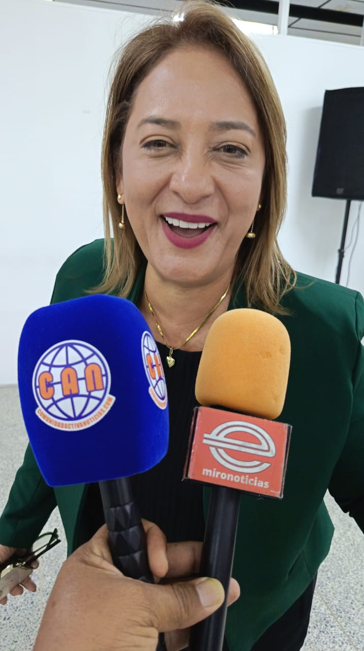 Marilene Huerta, intendente del Sedemat: “Con amor se pueden solucionar las cosas” durante jornada por el aniversario de Maracaibo