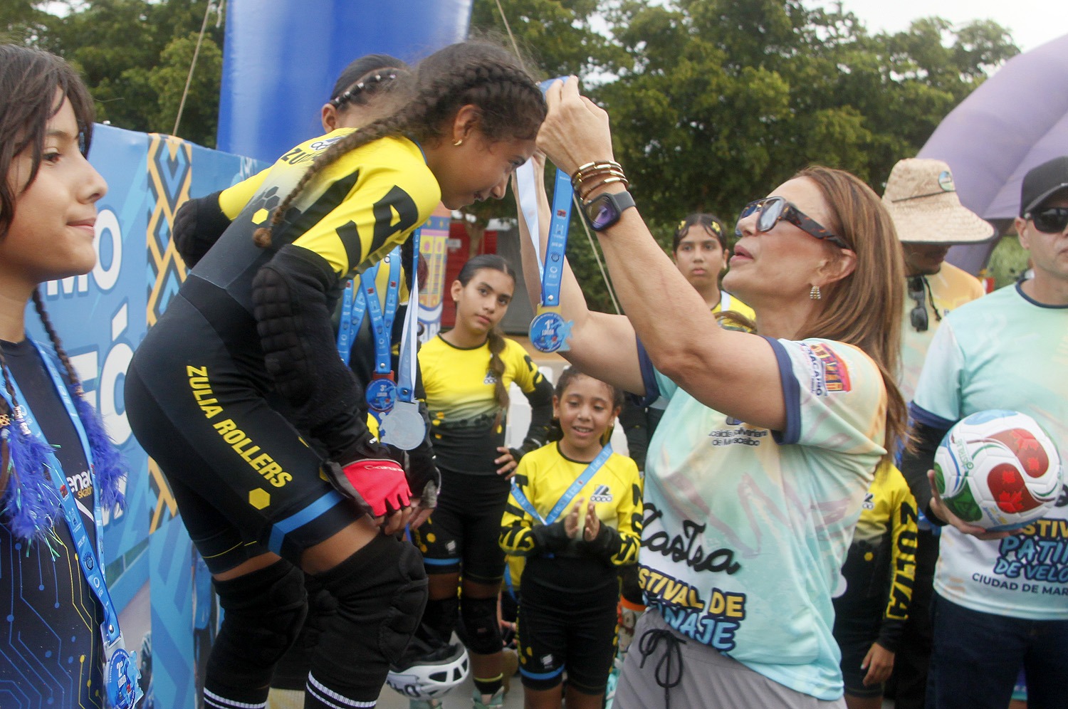 Ana Clara de Di Martino en el Festival de Patinaje‎‎: «Patinar es una fiebre que contagia»