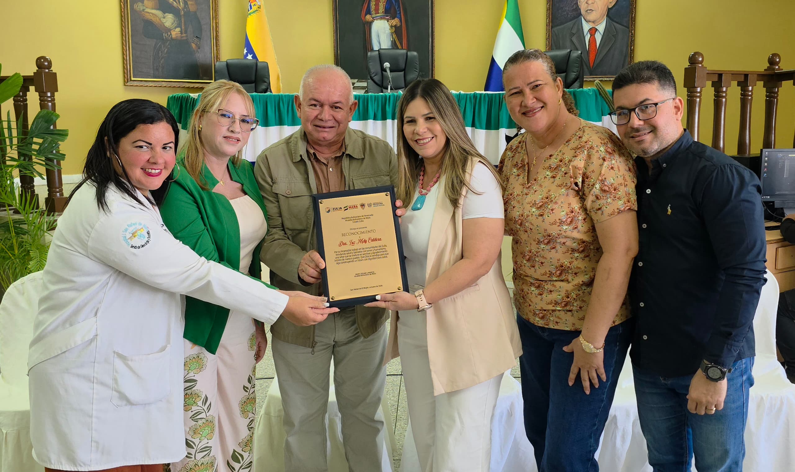 Mara honra a los profesionales de la odontología con entrega de reconocimientos