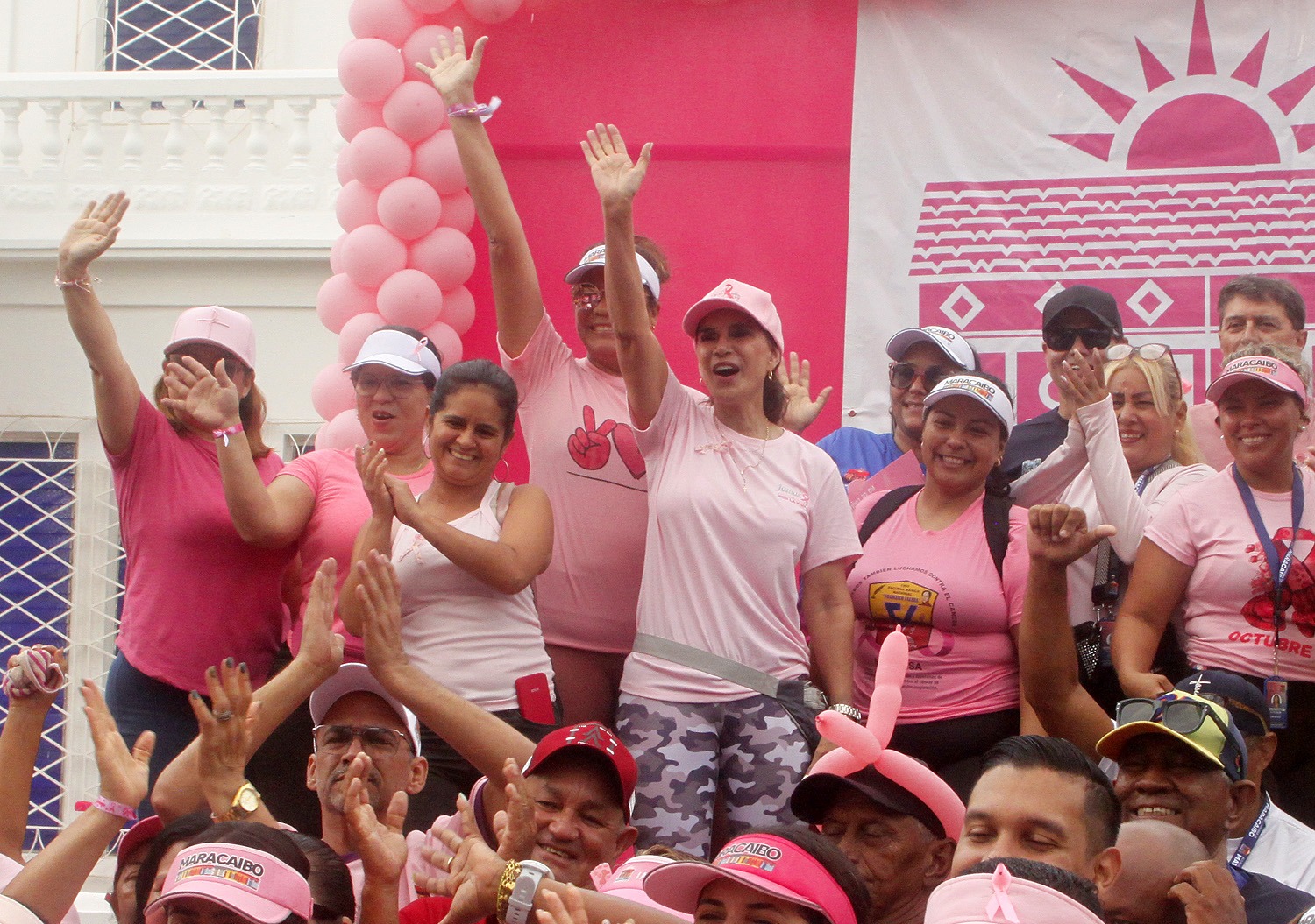 Ana Clara de Di Martino: La Alcaldía de Maracaibo una vez más dijo presente en la gran Caminata Famac