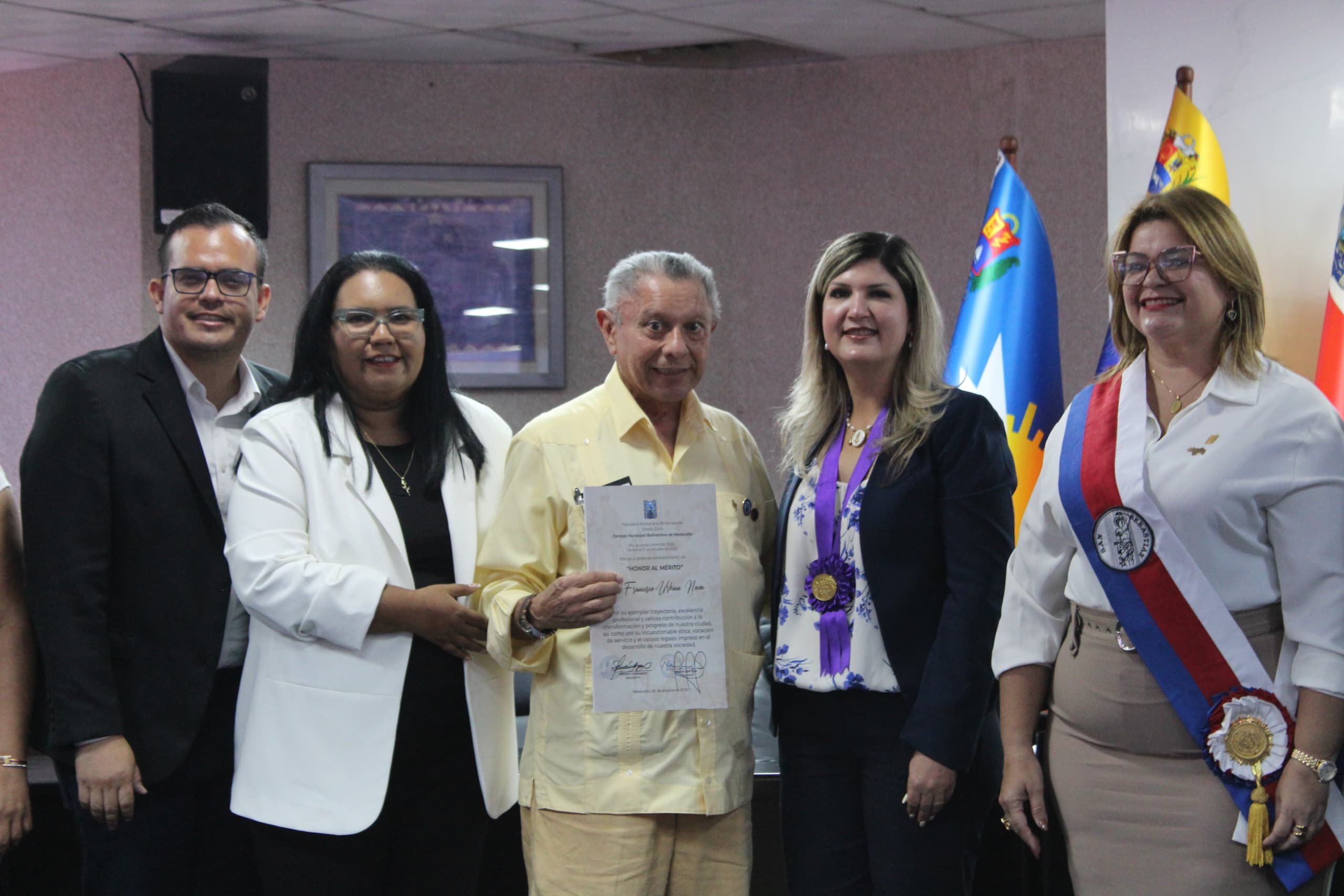 Concejo Municipal de Maracaibo homenajeó a ingenieros en su día